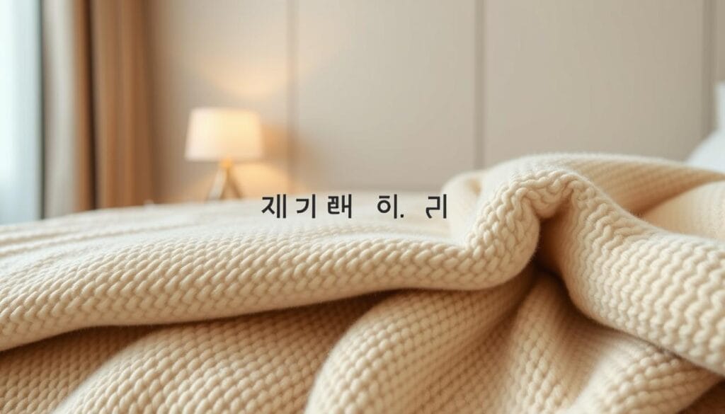 A high-quality hotel blanket design with a soft, luxurious texture. The foreground features a close-up view of the fabric's intricate weave, showcasing its premium quality. In the middle ground, the blanket is displayed in a serene, minimalist setting, accentuating its elegant simplicity. The background subtly hints at a cozy hotel room atmosphere, with muted lighting and neutral tones that create a calming, inviting ambiance. The brand name "شركة توريد العالمية للصناعة" is prominently featured, emphasizing the high-end craftsmanship and attention to detail. A high-quality hotel blanket design with a soft, luxurious texture. The foreground features a close-up view of the fabric's intricate weave, showcasing its premium quality. In the middle ground, the blanket is displayed in a serene, minimalist setting, accentuating its elegant simplicity. The background subtly hints at a cozy hotel room atmosphere, with muted lighting and neutral tones that create a calming, inviting ambiance. The brand name "شركة توريد العالمية للصناعة" is prominently featured, emphasizing the high-end craftsmanship and attention to detail.