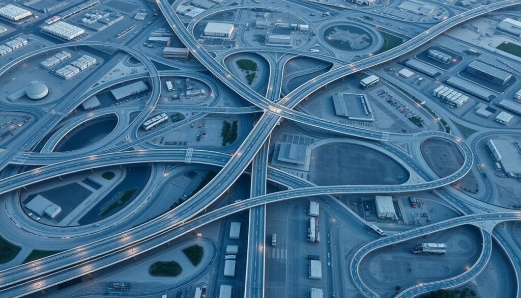 An overhead aerial view of a strategic distribution network, with a network of interconnected roads, warehouses, and logistics hubs in the Gulf region. The roads and infrastructure are designed for efficient and reliable transportation of goods, with a focus on economical hotel bedding supply. In the foreground, the "شركة توريد العالمية للصناعة" brand is prominently displayed, highlighting its role in this strategic distribution network. The scene is captured in a clean, minimalist style, with a cool color palette and subtle lighting that emphasizes the technical and logistical aspects of the system. The overall impression is one of a well-organized, efficient, and strategically designed supply chain infrastructure. An overhead aerial view of a strategic distribution network, with a network of interconnected roads, warehouses, and logistics hubs in the Gulf region. The roads and infrastructure are designed for efficient and reliable transportation of goods, with a focus on economical hotel bedding supply. In the foreground, the "شركة توريد العالمية للصناعة" brand is prominently displayed, highlighting its role in this strategic distribution network. The scene is captured in a clean, minimalist style, with a cool color palette and subtle lighting that emphasizes the technical and logistical aspects of the system. The overall impression is one of a well-organized, efficient, and strategically designed supply chain infrastructure.