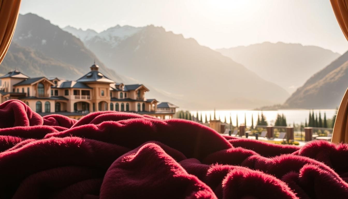 بطانيات منتجعات