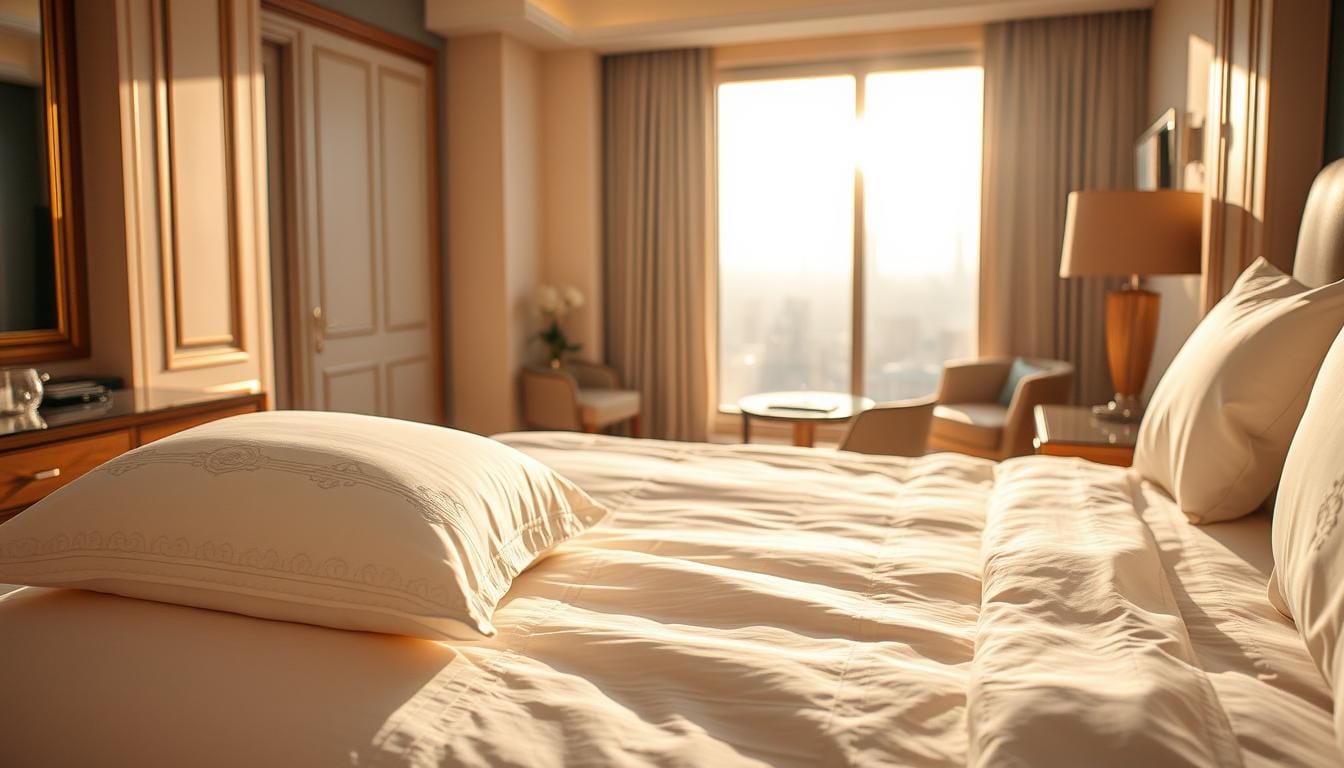 شراشف أجنحة فندقية