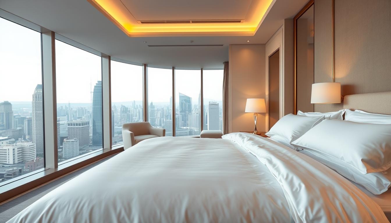 شراشف شقق فندقية