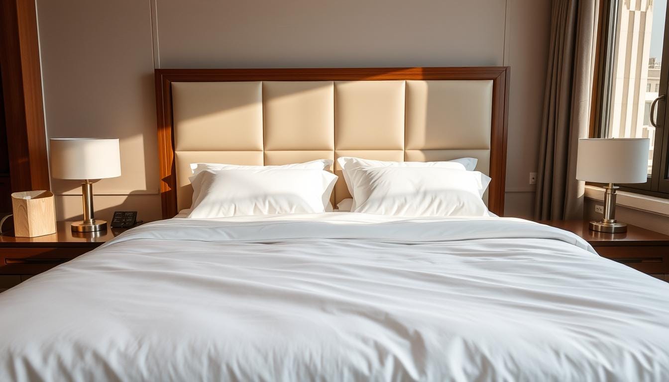 شراشف غرف نوم فندقية