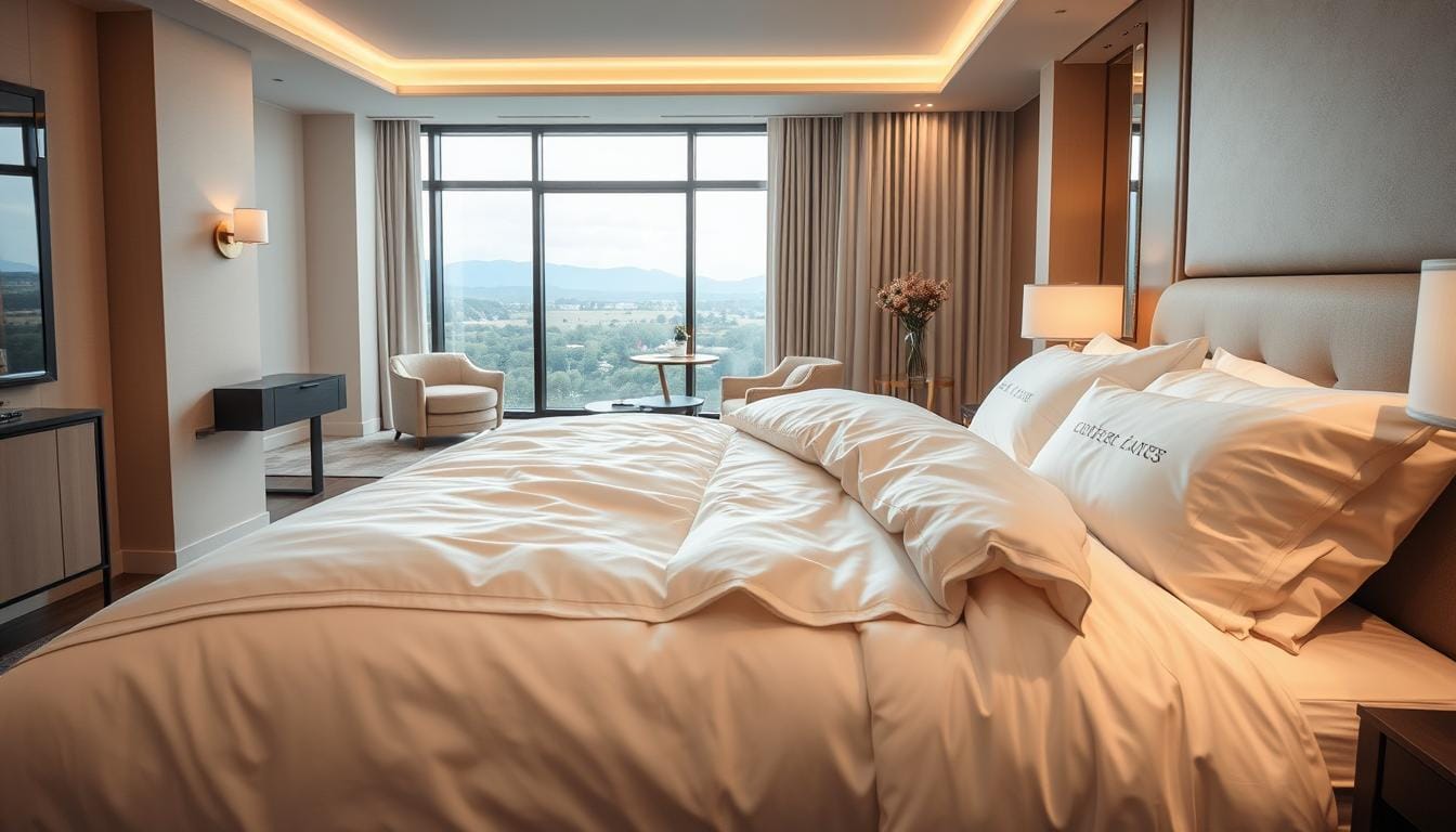 مفارش أجنحة فندقية