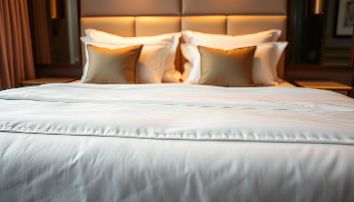 مفارش سرير فنادق