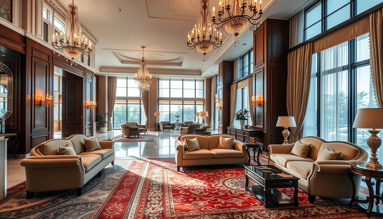 مفروشات فندقية منتجعات