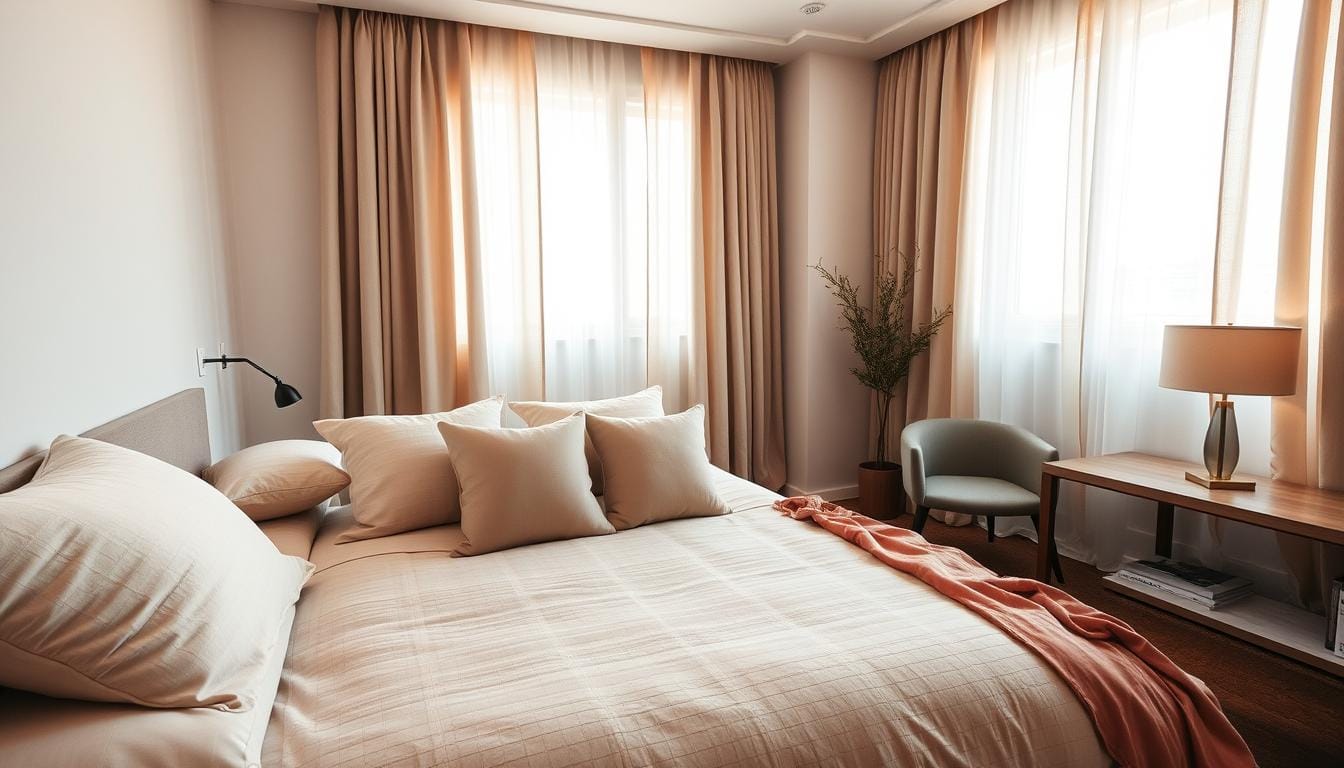 مفروشات قطنية غرف مزدوجة